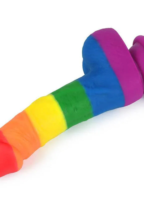 Dildo Prider 8 Liquid Silicone LGBT
