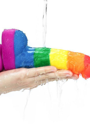Dildo Prider 8 Liquid Silicone LGBT