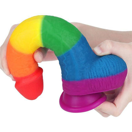 Dildo Prider 9 Liquid Silicone LGBT