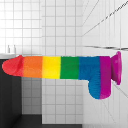 Dildo Prider 9 Liquid Silicone LGBT