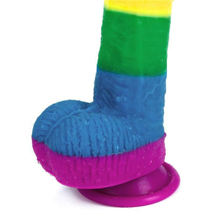 Dildo Prider 9 Liquid Silicone LGBT