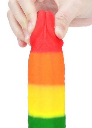 Dildo Prider 9 Liquid Silicone LGBT
