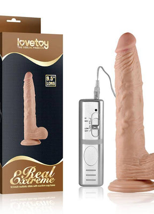 Dildo Real Extreme with Vibration 9.5 Flesh