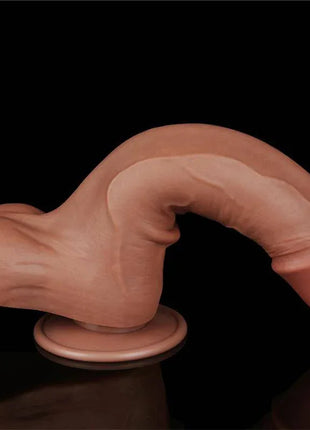 Dildo Sliding Skin 8.5in Brown