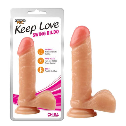 Dildo Swing 20x4.1 cm Flesh