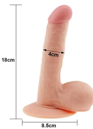 Dildo The Ultra Soft Dude 7.5 Flesh