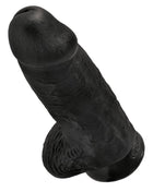 Dildo with Balls Chubby 9 Black