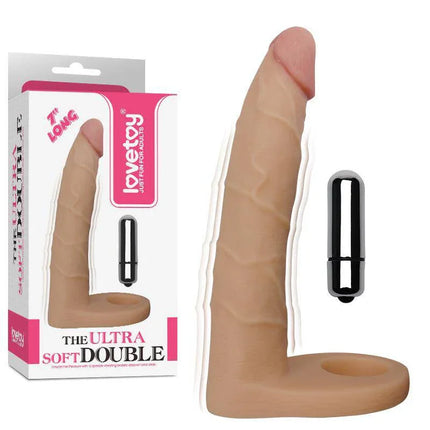 7 inch Vibrating Strap on Dildo