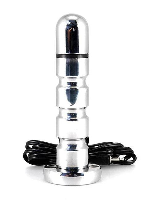 Dildo-Butt Plug — Dual-Use Aluminum Stimulation