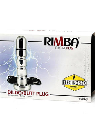Dildo-Butt Plug — Dual-Use Aluminum Stimulation