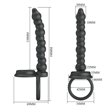 Dillion Anal Chain with Penis Ring