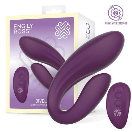 Divel Couples Toy with Remote Control