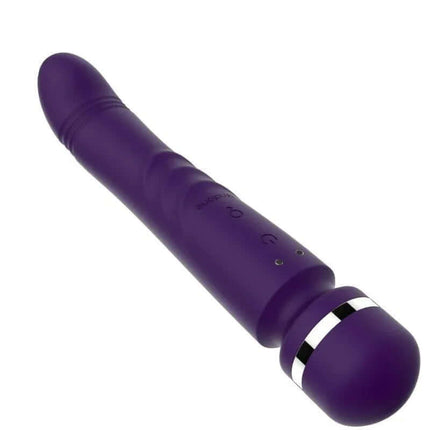 Doble-Head Massager Yoni Dark Lilac