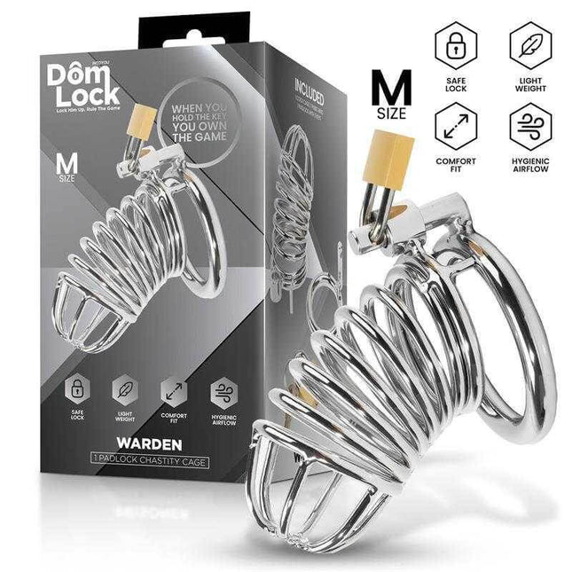 Domlock Chastity Cage Size M