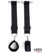 Door Swing Nylon Bind Neoprene Wrist Cuffs