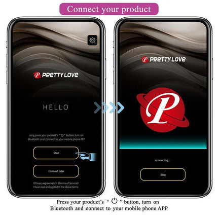 Doreen Electro Shock Vibrating Egg with App Control
