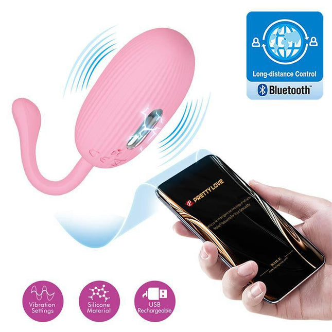 Doreen Electro Shock Vibrating Egg with App Control