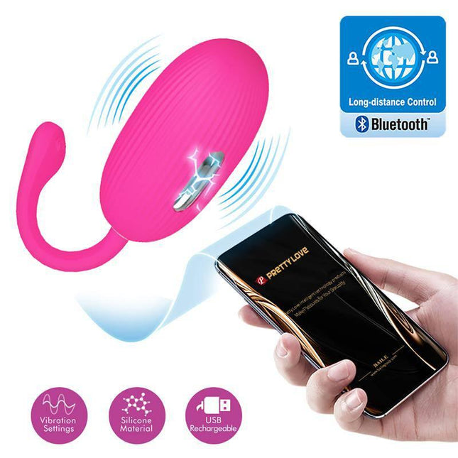 Doreen Vibrating Egg with App-Controlled Electro Shock