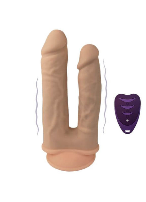 Double Penetrant Dildo 2 Motors 10 Remote Control