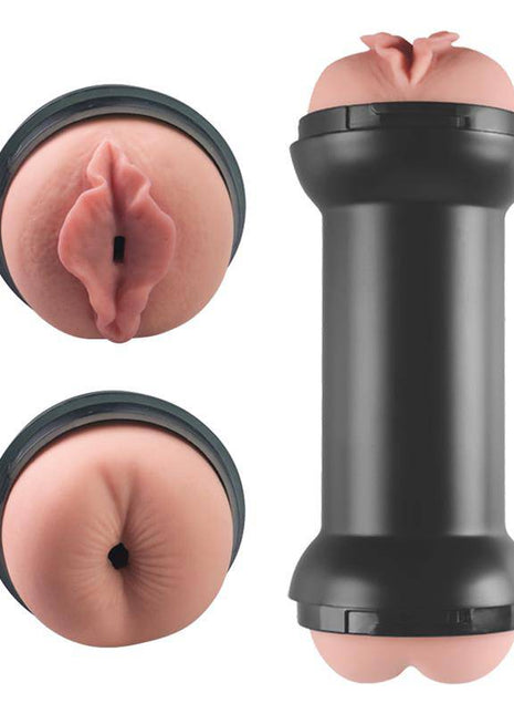 Double Side Masturbator Training Vagina and Anus
