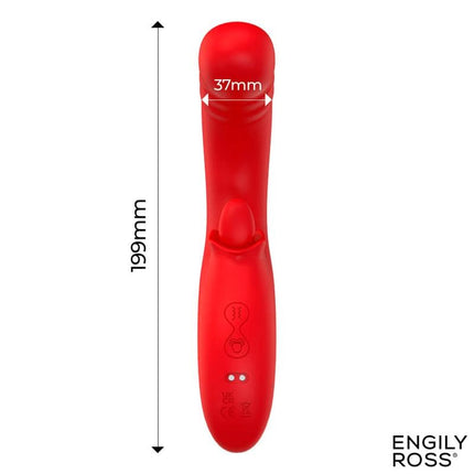 Drako Vibe Vibrator with Thrusting and Licking Tongue 360º