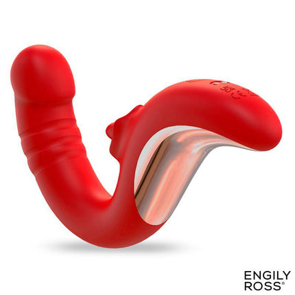 Drako Vibe Vibrator with Thrusting and Licking Tongue 360º
