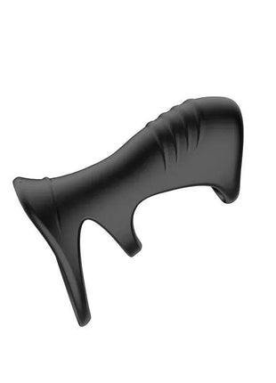 Driade Triple Ring for men made of black silicone with a unique triple band design