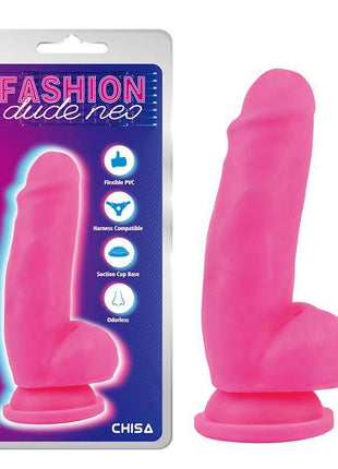 Dual Density Dildo Pink 6.9