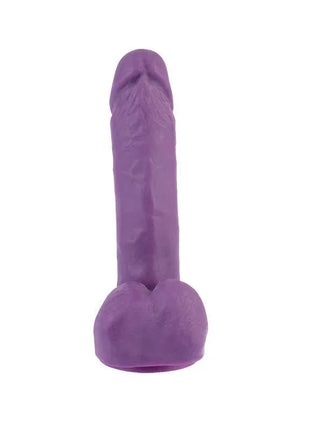 Dual Density Dildo Purple 7.6