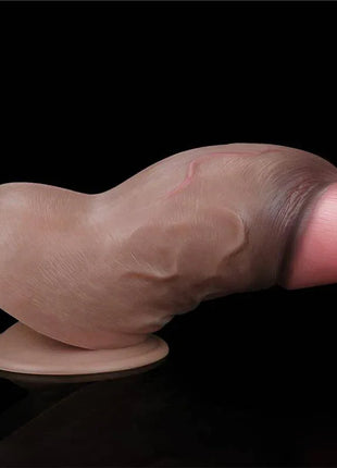 Dual Layered Platinum Silicone Dildo 7