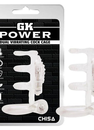 Dual Vibrating Cock Cage