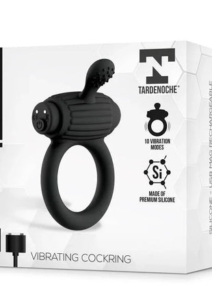 Dully Vibrating Penis Ring Silicone Magnetic USB
