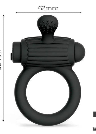 Dully Vibrating Penis Ring Silicone Magnetic USB