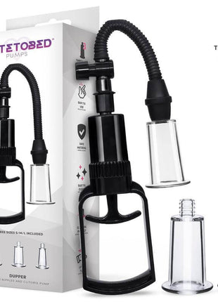 Dupper Clitoris and Nipple Manual Pump 3 Cups