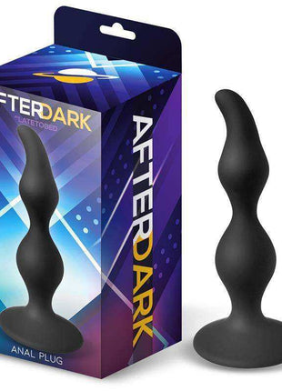 Dylamic silicone butt plug 11cm x 3cm with flared base for safe anal play