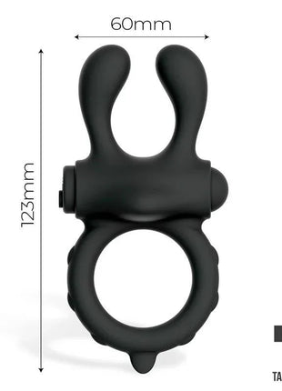 Earzy Vibrating Penis Ring with Remote Control USB Magnetic Silicone