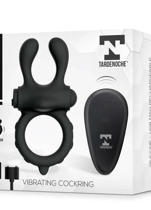 Earzy Vibrating Penis Ring with Remote Control USB Magnetic Silicone
