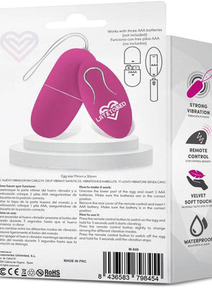 Ecopurple Vibrating Egg with Remote Control