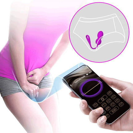 Elvira Vibrating Kegel Balls with App Control