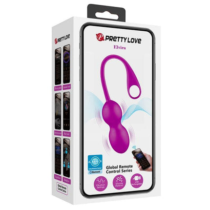 Elvira Vibrating Kegel Balls with App Control