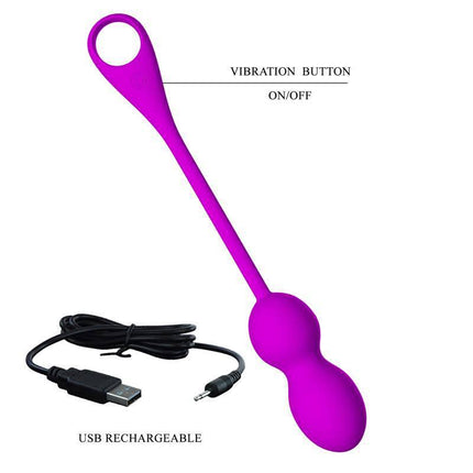 Elvira Vibrating Kegel Balls with App Control
