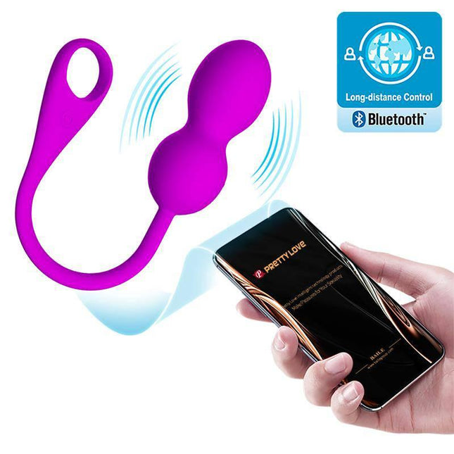 Elvira Vibrating Kegel Balls with App Control