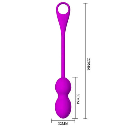 Elvira Vibrating Kegel Balls with App Control