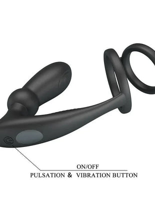 Emoni Vibrating Butt Plug and Cock Ring