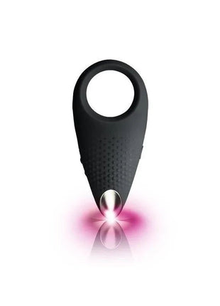 Empower Vibrating Ring USB Black with sleek design and USB rechargeable feature for enhanced intimate pleasure