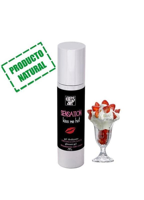 Erosart Lubricant Sensation Fresas con Nata