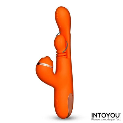 Ethan Vibrator 360º G-spot Massager with Multifunction Caps