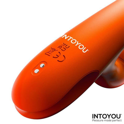 Ethan Vibrator 360º G-spot Massager with Multifunction Caps
