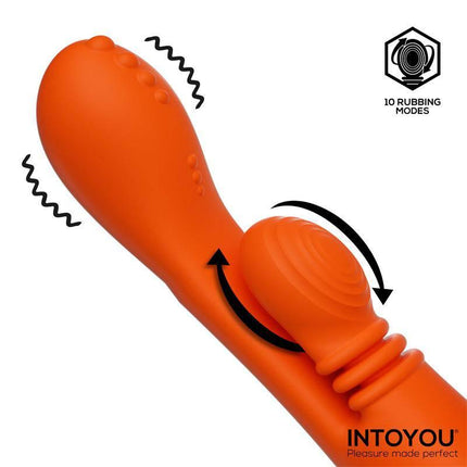 Ethan Vibrator 360º G-spot Massager with Multifunction Caps