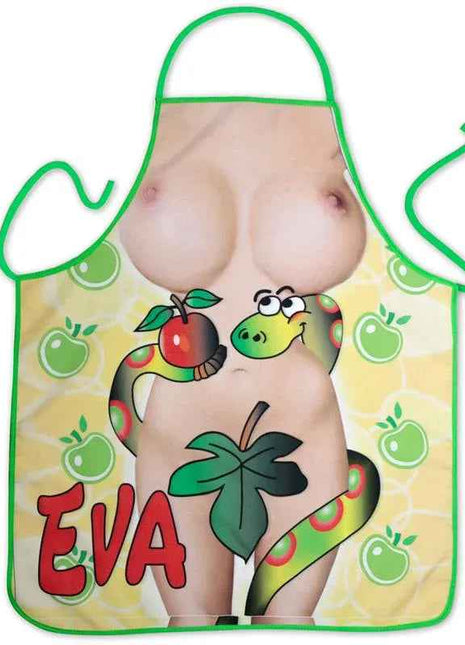 Eva Apron styled with adjustable straps and spacious pockets for cooking and crafting durability